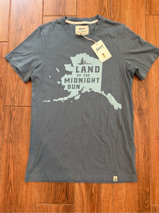 The Landmark Project Other - NWT The Landmark Project Alaska State Organic Cotton Blue Tee Size S